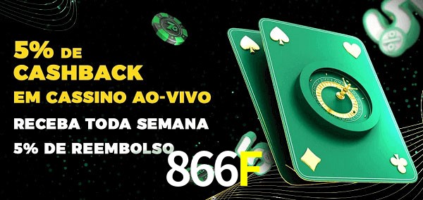 Promoções do cassino ao Vivo 866F